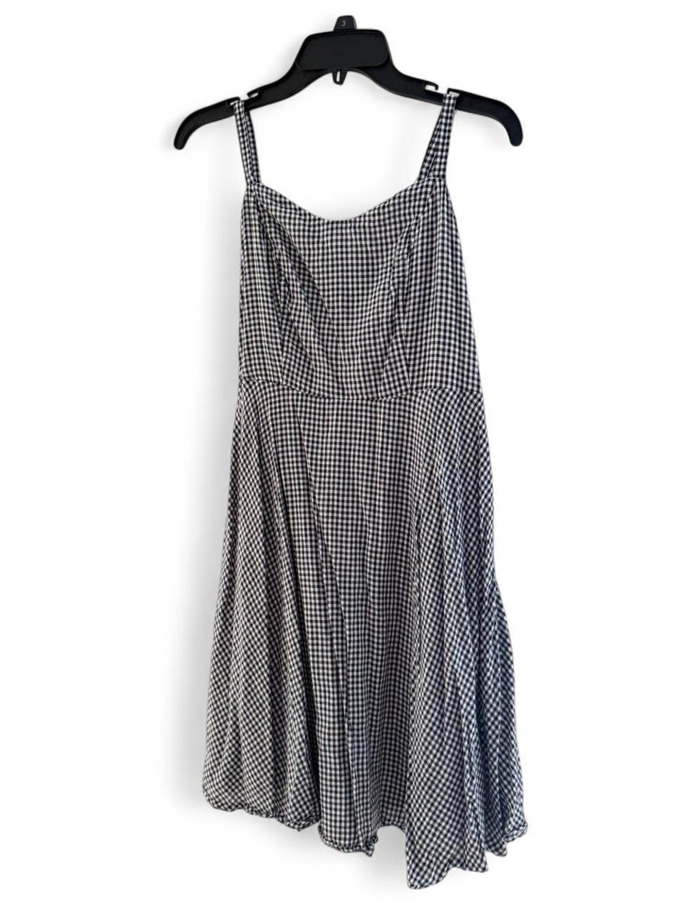 Black and White Spaghetti Strap Dress